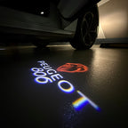 BMW M3 LOGO PROJECTOR LIGHTS Nr.24 (الكمية 1 = 1 مجموعة / 2 أضواء باب)