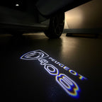 BMW M3 LOGO PROJECTOR LIGHTS Nr.24 (الكمية 1 = 1 مجموعة / 2 أضواء باب)