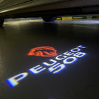 BMW M3 LOGO PROJECTOR LIGHTS Nr.24 (الكمية 1 = 1 مجموعة / 2 أضواء باب)
