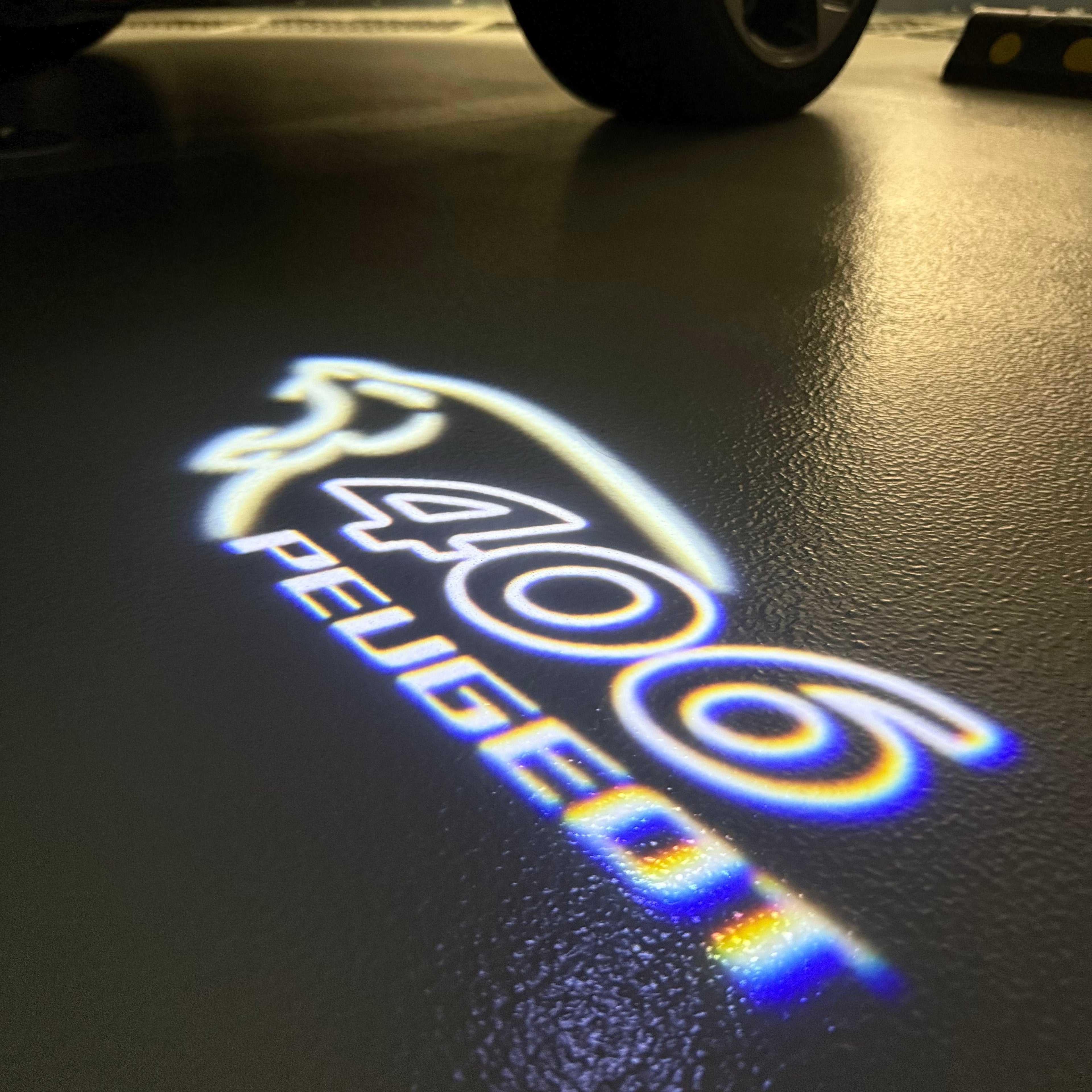 BMW M3 LOGO PROJECTOR LIGHTS Nr.24 (الكمية 1 = 1 مجموعة / 2 أضواء باب)