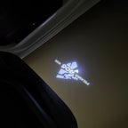 BMW M3 LOGO PROJECTOR LIGHTS Nr.24 (الكمية 1 = 1 مجموعة / 2 أضواء باب)