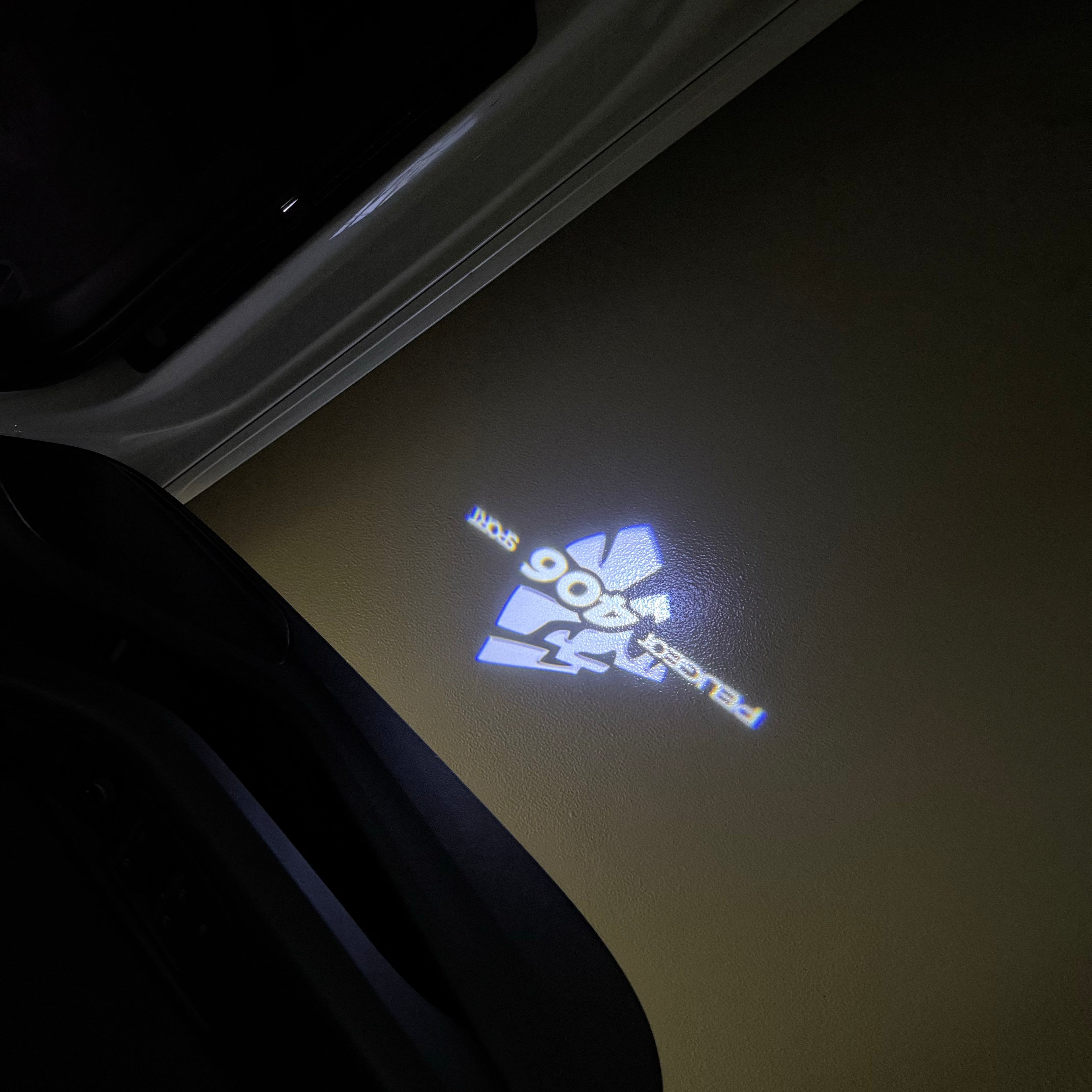 BMW M3 LOGO PROJECTOR LIGHTS Nr.24 (الكمية 1 = 1 مجموعة / 2 أضواء باب)