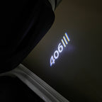 PEUGEOT 406  LOGO PROJECTOT LIGHTS (quantity 1 = 1 sets/2 door lights) Nr.6024q26