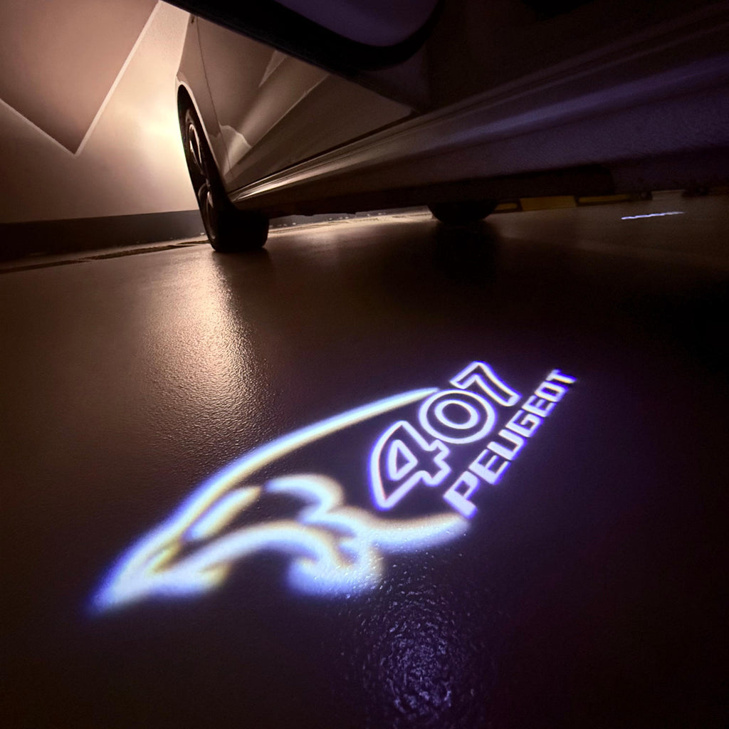BMW M3 LOGO PROJECTOR LIGHTS Nr.24 (الكمية 1 = 1 مجموعة / 2 أضواء باب)