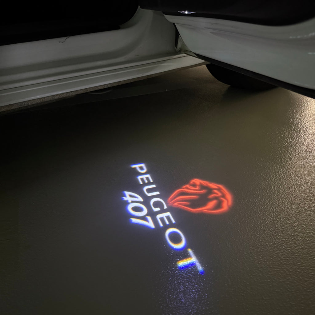 BMW M3 LOGO PROJECTOR LIGHTS Nr.24 (الكمية 1 = 1 مجموعة / 2 أضواء باب)