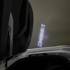 BMW M3 LOGO PROJECTOR LIGHTS Nr.24 (الكمية 1 = 1 مجموعة / 2 أضواء باب)