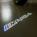 BMW M3 LOGO PROJECTOR LIGHTS Nr.24 (الكمية 1 = 1 مجموعة / 2 أضواء باب)
