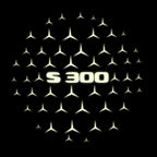 MERCEDES BENZ S 300 LOGO PROJECTOR LIGHTS  (quantity 1 = 1 sets/2 door lights)Nr.03f020