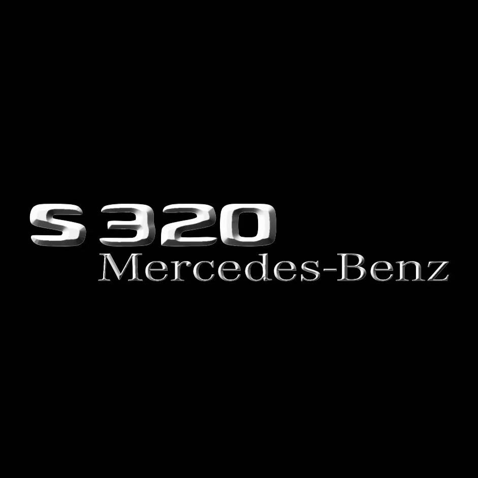 MERCEDES BENZ S 320 LOGO PROJECTOR LIGHTS  (quantity 1 = 1 sets/2 door lights)Nr.03f025