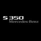 MERCEDES BENZ S 350 LOGO PROJECTOR LIGHTS  (quantity 1 = 1 sets/2 door lights)Nr.03f029