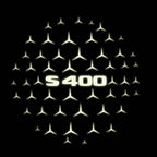MERCEDES BENZ S 400 LOGO PROJECTOR LIGHTS  (quantity 1 = 1 sets/2 door lights)Nr.03f033