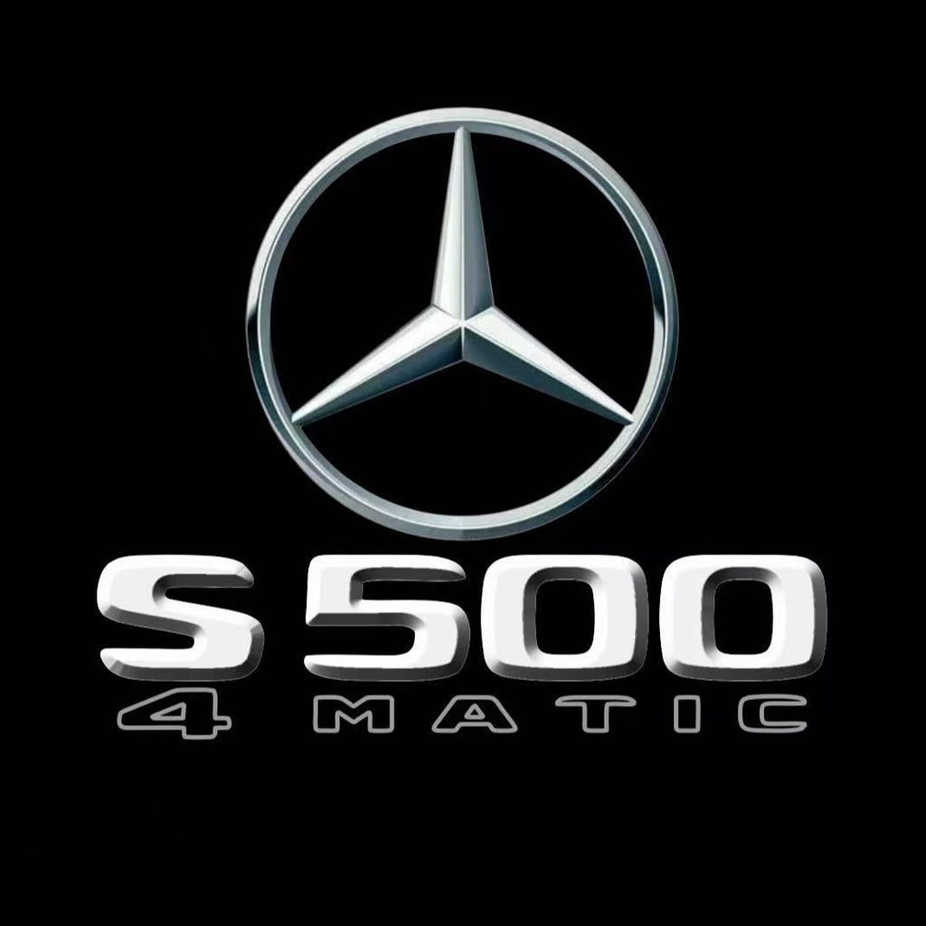 MERCEDES BENZ S 500 LOGO PROJECTOR LIGHTS  (quantity 1 = 1 sets/2 door lights)Nr.03f039