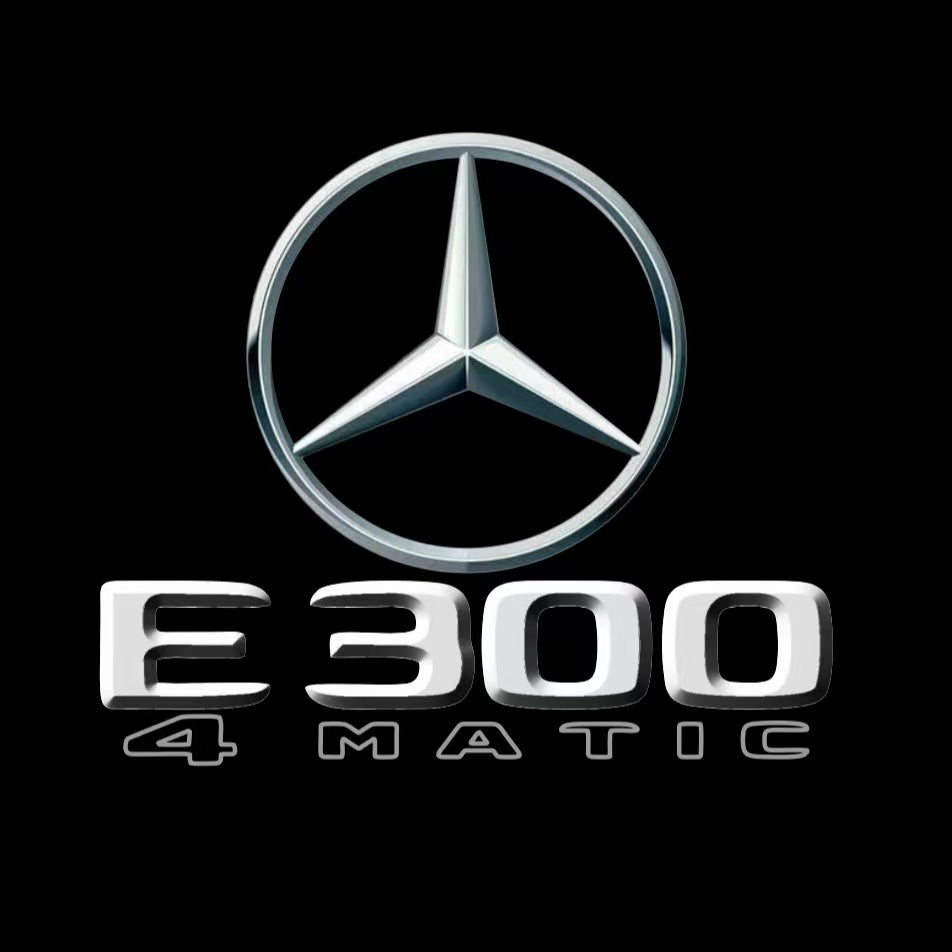 MERCEDES BENZ E 300 LOGO PROJECTOT LIGHTS  (quantity 1 = 1 sets/2 door lights)Nr.03f030
