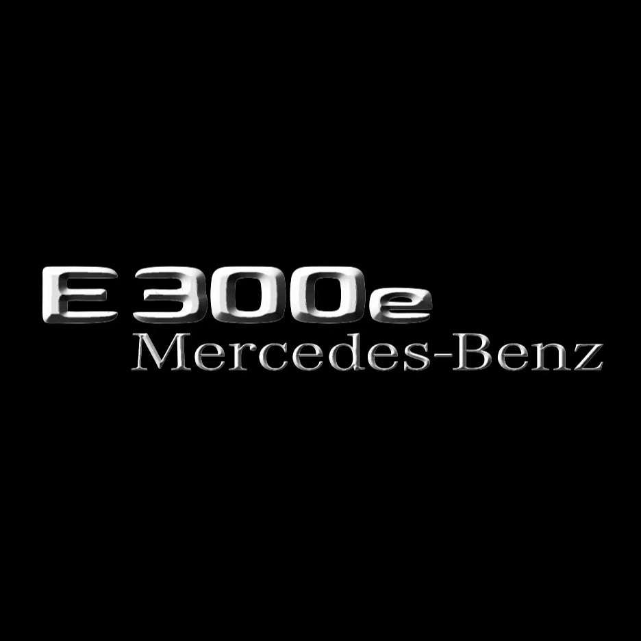 MERCEDES BENZ E 300e LOGO PROJECTOT LIGHTS  (quantity 1 = 1 sets/2 door lights)Nr.03f033