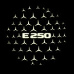 MERCEDES BENZ E 250 LOGO PROJECTOT LIGHTS  (quantity 1 = 1 sets/2 door lights)Nr.03f023