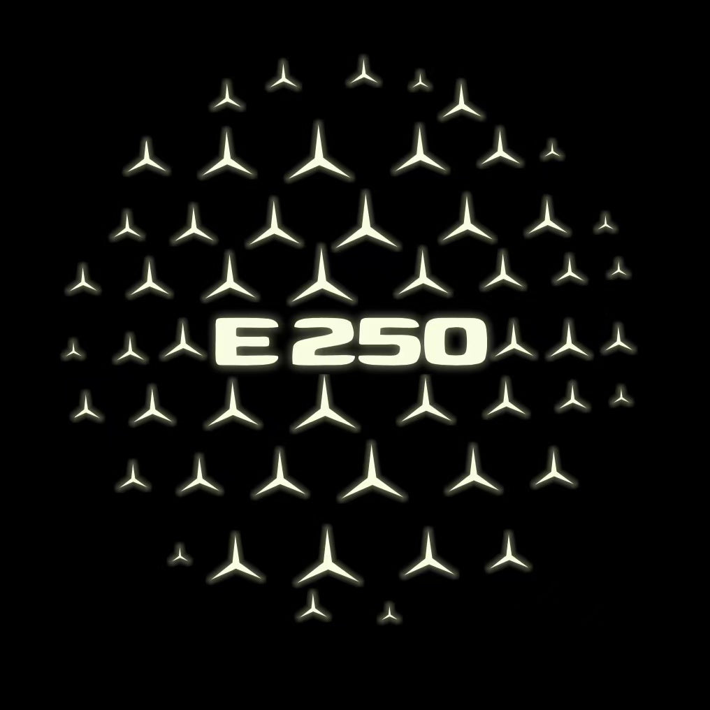 MERCEDES BENZ E 250 LOGO PROJECTOT LIGHTS  (quantity 1 = 1 sets/2 door lights)Nr.03f023