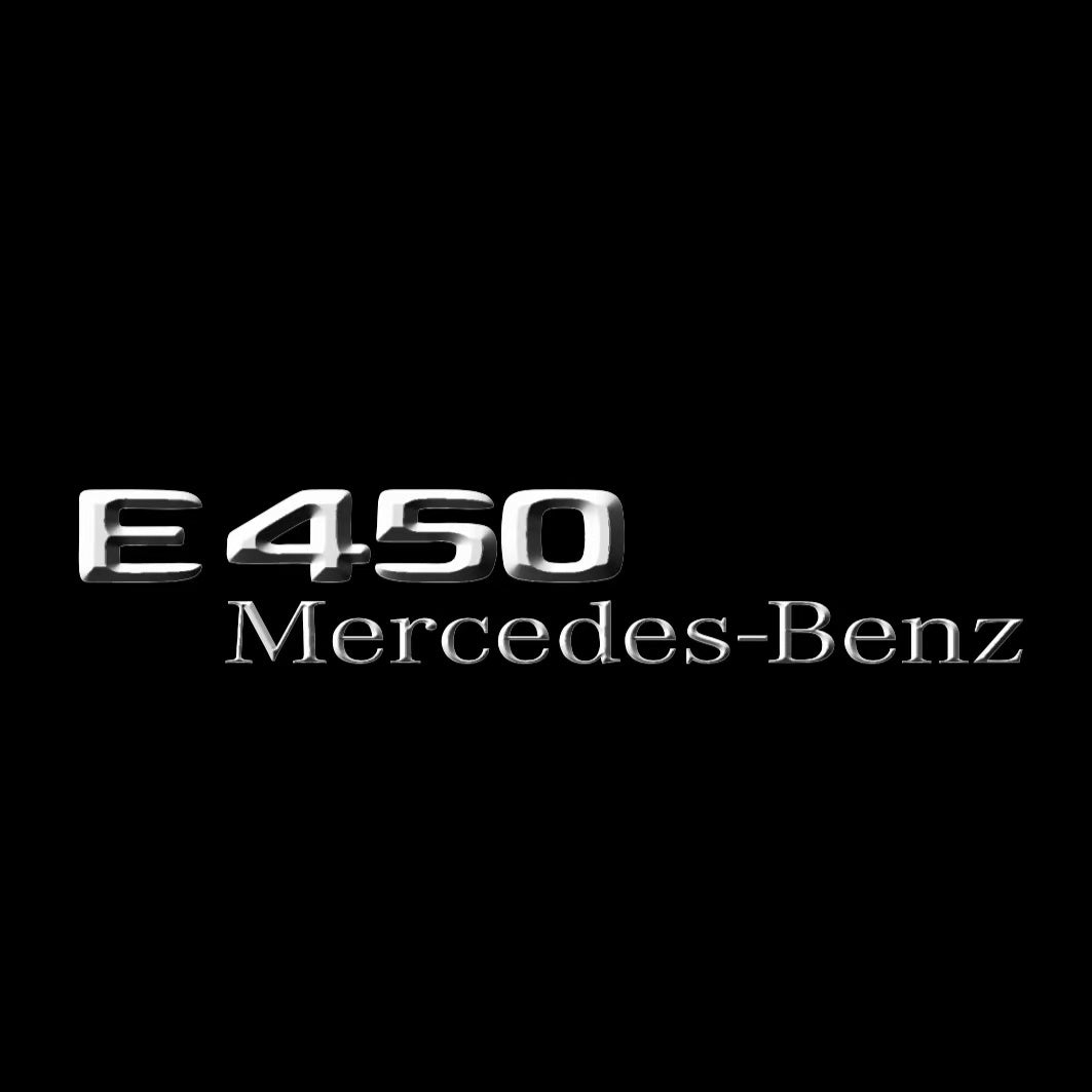 MERCEDES BENZ E 450 LOGO PROJECTOT LIGHTS  (quantity 1 = 1 sets/2 door lights)Nr.03f052