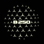 MERCEDES BENZ  B250  LOGO PROJECTOT LIGHTS  (quantity 1 = 1 sets/2 door lights)Nr.03f03