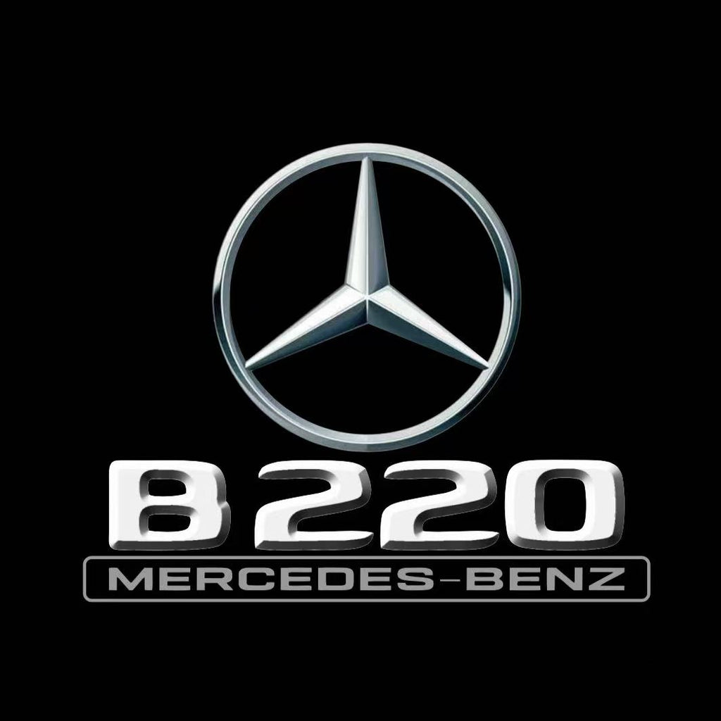أضواء بروجكتور شعار MERCEDES BENZ رقم 03 (الكمية 1 = 1 مجموعة / 2 أضواء باب)