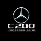 MERCEDES BENZ  C 200  LOGO PROJECTOT LIGHTS  (quantity 1 = 1 sets/2 door lights)Nr.03f021