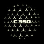 MERCEDES BENZ C 350 LOGO PROJECTOT LIGHTS  (quantity 1 = 1 sets/2 door lights)Nr.03f041