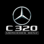 MERCEDES BENZ  C 320 LOGO PROJECTOT LIGHTS  (quantity 1 = 1 sets/2 door lights)Nr.03f037