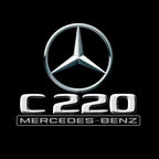 MERCEDES BENZ  C 220 LOGO PROJECTOT LIGHTS  (quantity 1 = 1 sets/2 door lights)Nr.03f024