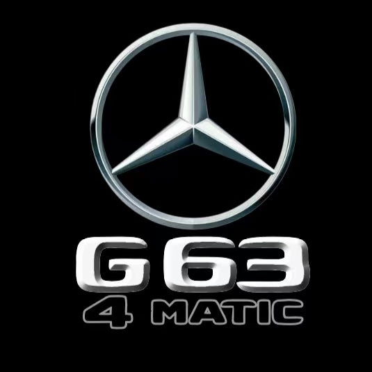 MERCEDES BENZ G63 LOGO PROJECTOR LIGHTS  (quantity 1 = 1 sets/2 door lights)Nr.03f015