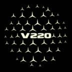MERCEDES BENZ V 220 LOGO PROJECTOT LIGHTS  (quantity 1 = 1 sets/2 door lights)Nr.03f06