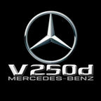 MERCEDES BENZ V 250d LOGO PROJECTOT LIGHTS  (quantity 1 = 1 sets/2 door lights)Nr.03f07