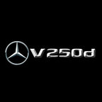 MERCEDES BENZ V 250d LOGO PROJECTOT LIGHTS  (quantity 1 = 1 sets/2 door lights)Nr.03f08