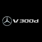 MERCEDES BENZ V 300d LOGO PROJECTOT LIGHTS  (quantity 1 = 1 sets/2 door lights)Nr.03f017