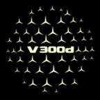 MERCEDES BENZ V 300d LOGO PROJECTOT LIGHTS  (quantity 1 = 1 sets/2 door lights)Nr.03f018