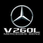 MERCEDES BENZ V 260L LOGO PROJECTOT LIGHTS  (quantity 1 = 1 sets/2 door lights)Nr.03f010