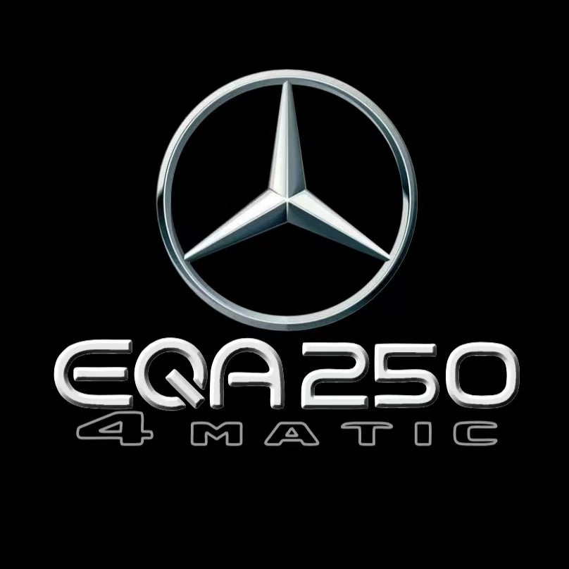 MERCEDES BENZ EQA 250 LOGO PROJECTOR LIGHTS  (quantity 1 = 1 sets/2 door lights)Nr.03f03