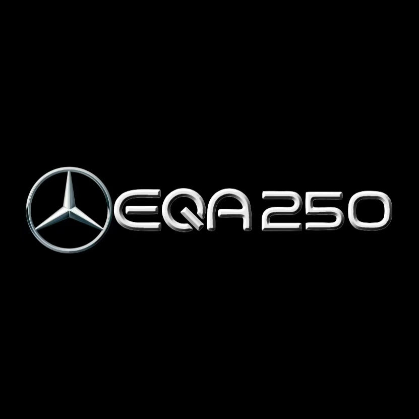 MERCEDES BENZ EQA 250 LOGO PROJECTOR LIGHTS  (quantity 1 = 1 sets/2 door lights)Nr.03f04