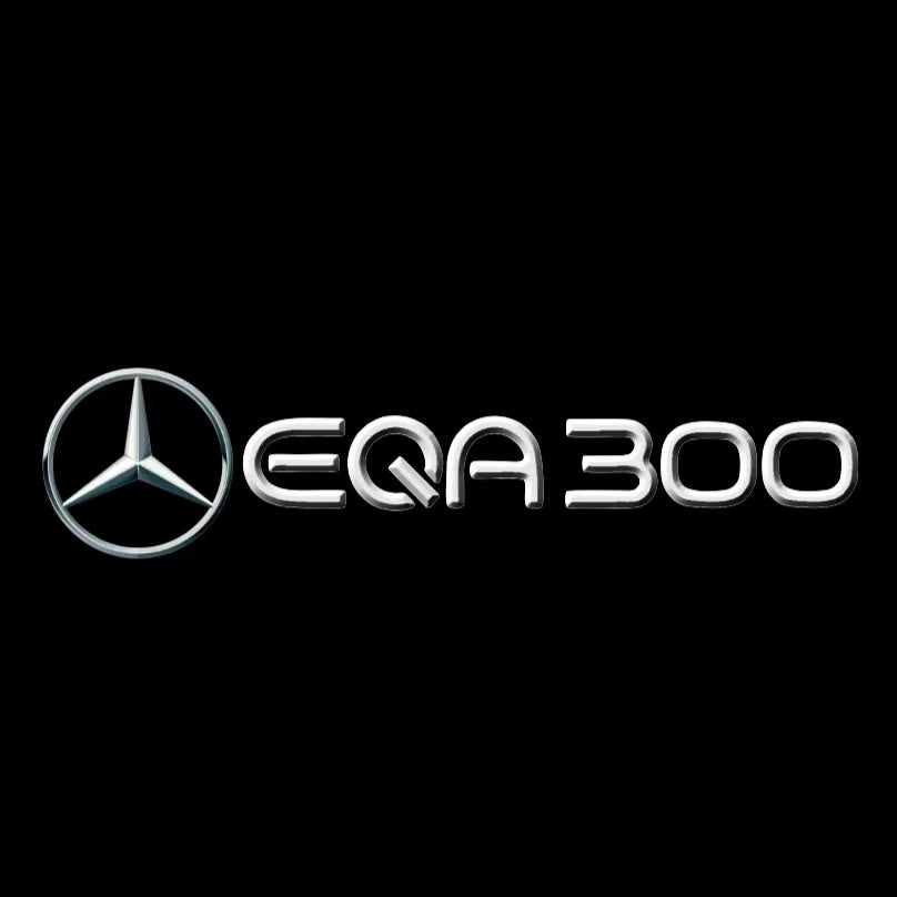 MERCEDES BENZ EQA 300 LOGO PROJECTOR LIGHTS  (quantity 1 = 1 sets/2 door lights)Nr.03f07