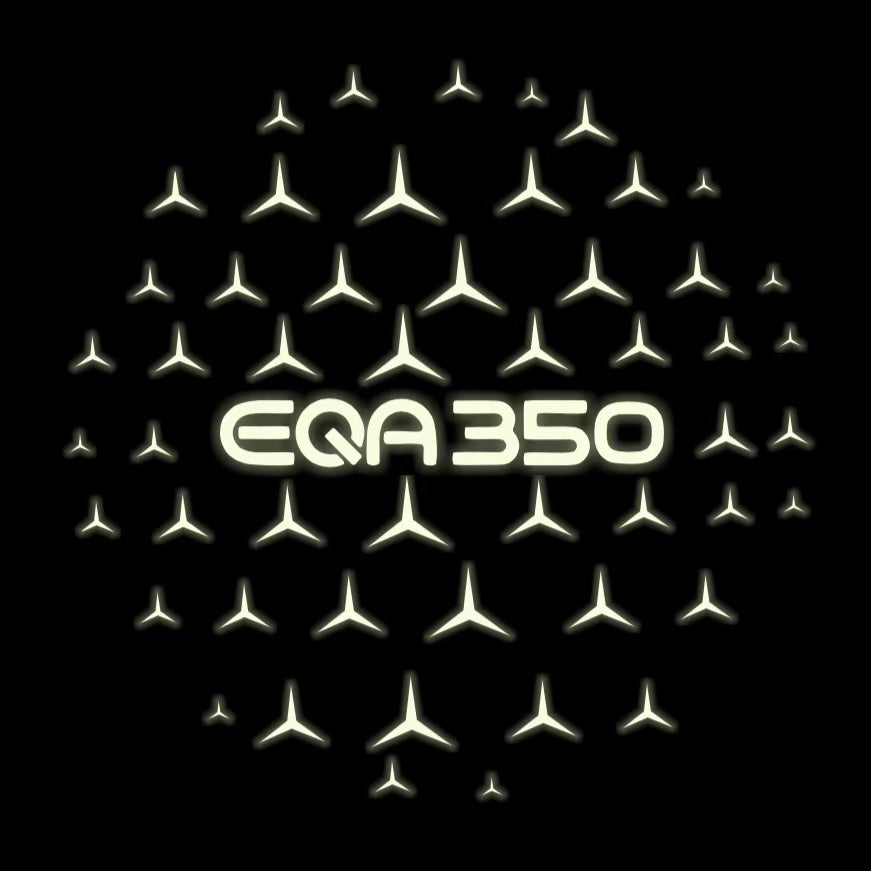 MERCEDES BENZ EQA 350 LOGO PROJECTOR LIGHTS  (quantity 1 = 1 sets/2 door lights)Nr.03f011