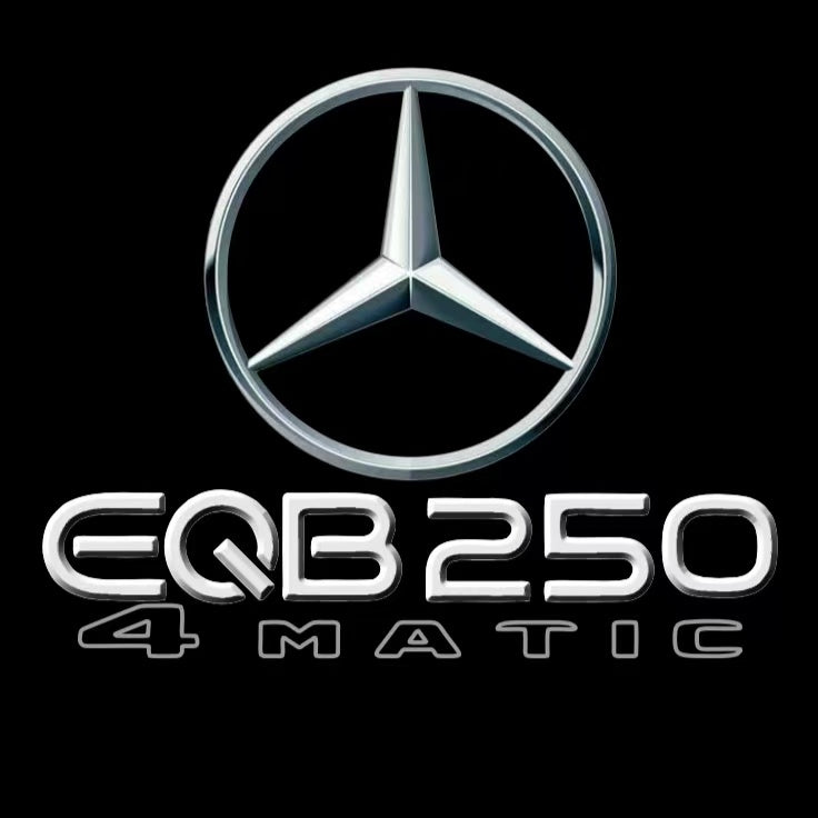 MERCEDES BENZ EQB 250  LOGO PROJECTOR LIGHTS  (quantity 1 = 1 sets/2 door lights)Nr.03f010