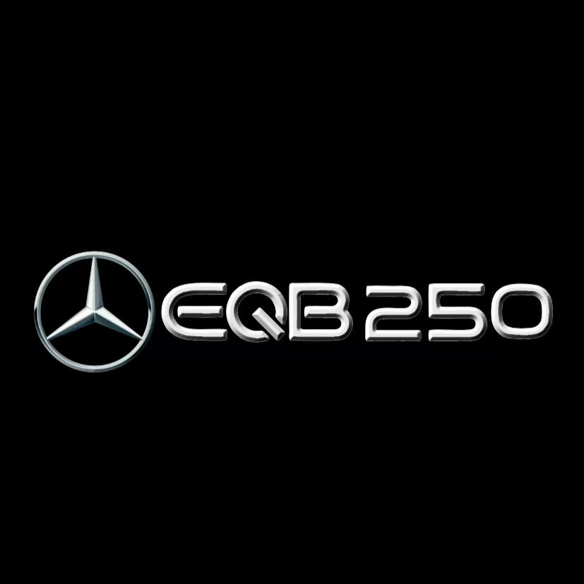 MERCEDES BENZ EQB 250  LOGO PROJECTOR LIGHTS  (quantity 1 = 1 sets/2 door lights)Nr.03f011