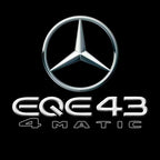 MERCEDES BENZ EQE 43  LOGO PROJECTOR LIGHTS  (quantity 1 = 1 sets/2 door lights)Nr.03f08