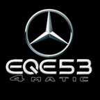 MERCEDES BENZ EQE 53  LOGO PROJECTOR LIGHTS  (quantity 1 = 1 sets/2 door lights)Nr.03f011