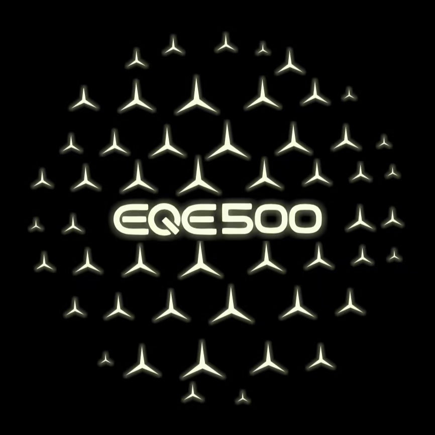 MERCEDES BENZ EQE 500  LOGO PROJECTOR LIGHTS  (quantity 1 = 1 sets/2 door lights)Nr.03f020