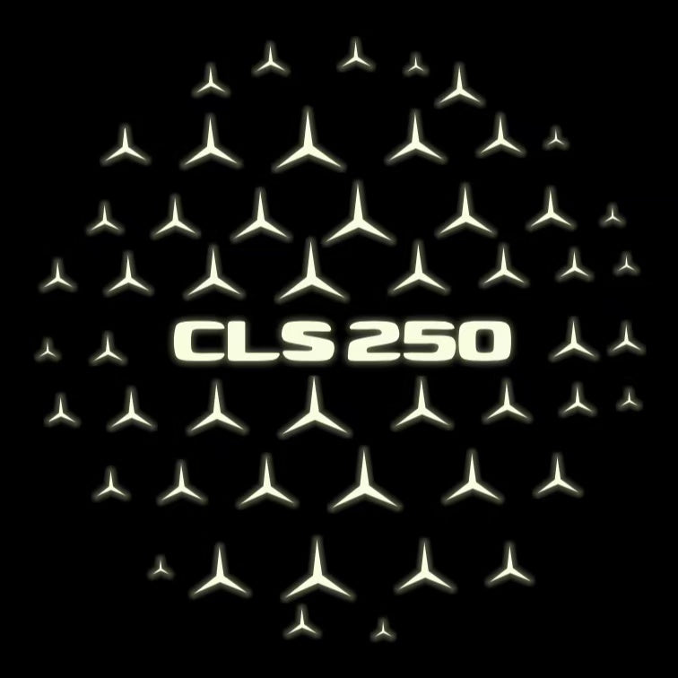 MERCEDES BENZ  CLS 250 LOGO PROJECTOT LIGHTS  (quantity 1 = 1 sets/2 door lights)Nr.03f023