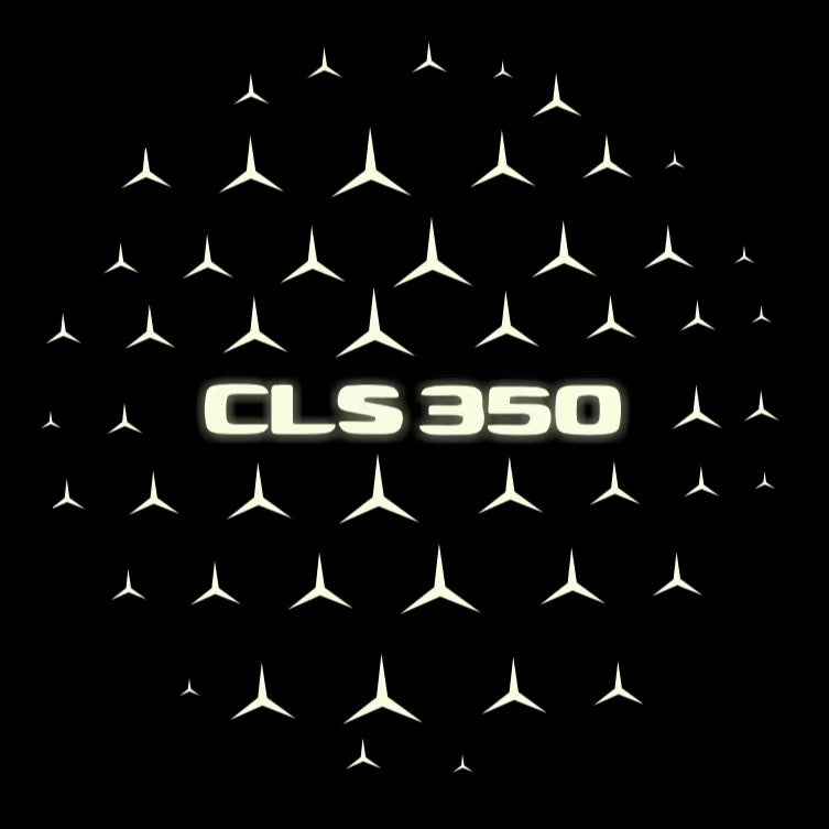 MERCEDES BENZ  CLS 350 LOGO PROJECTOT LIGHTS  (quantity 1 = 1 sets/2 door lights)Nr.03f028