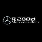 MERCEDES BENZ R 280d LOGO PROJECTOR LIGHTS  (quantity 1 = 1 sets/2 door lights)Nr.03f030