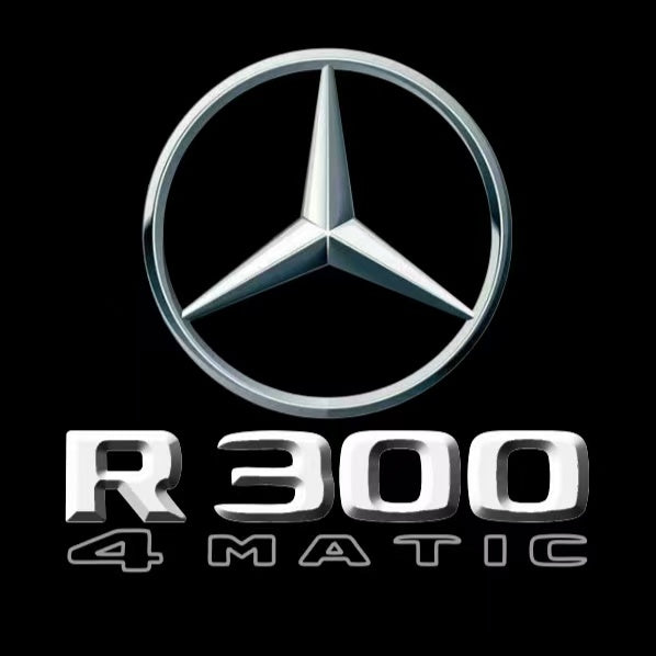 MERCEDES BENZ R 300 LOGO PROJECTOR LIGHTS  (quantity 1 = 1 sets/2 door lights)Nr.03f031
