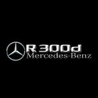 MERCEDES BENZ R 300d LOGO PROJECTOR LIGHTS  (quantity 1 = 1 sets/2 door lights)Nr.03f033