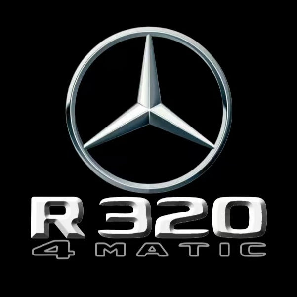 MERCEDES BENZ R 320 LOGO PROJECTOR LIGHTS  (quantity 1 = 1 sets/2 door lights)Nr.03f034