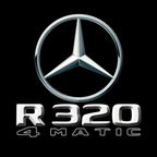MERCEDES BENZ R 320 LOGO PROJECTOR LIGHTS  (quantity 1 = 1 sets/2 door lights)Nr.03f034